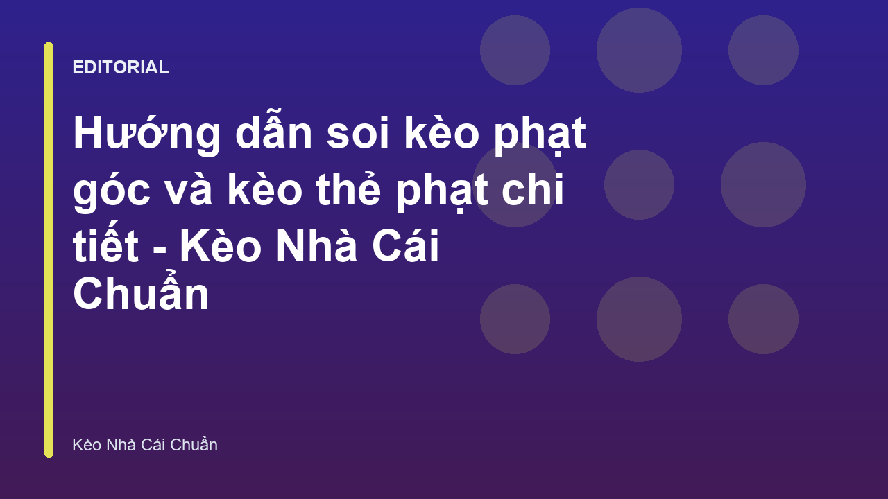 Người chơi đang phân tích dữ liệu soi kèo phạt góc